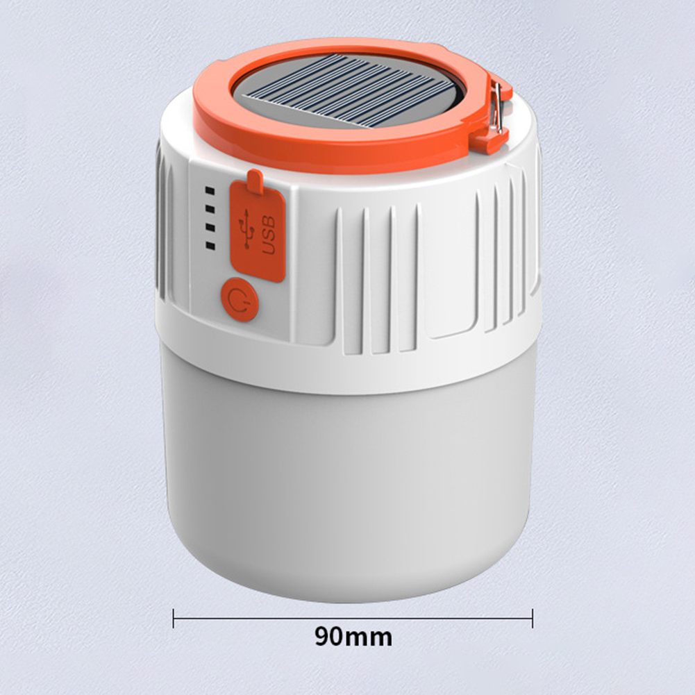 thumbnail image 2 of V65 Solar LED Camping Light USB Linternas recargables Bombilla para tienda de campaña ligera Lámpara portátil Emergencia Senderismo Luces, 2 of 7