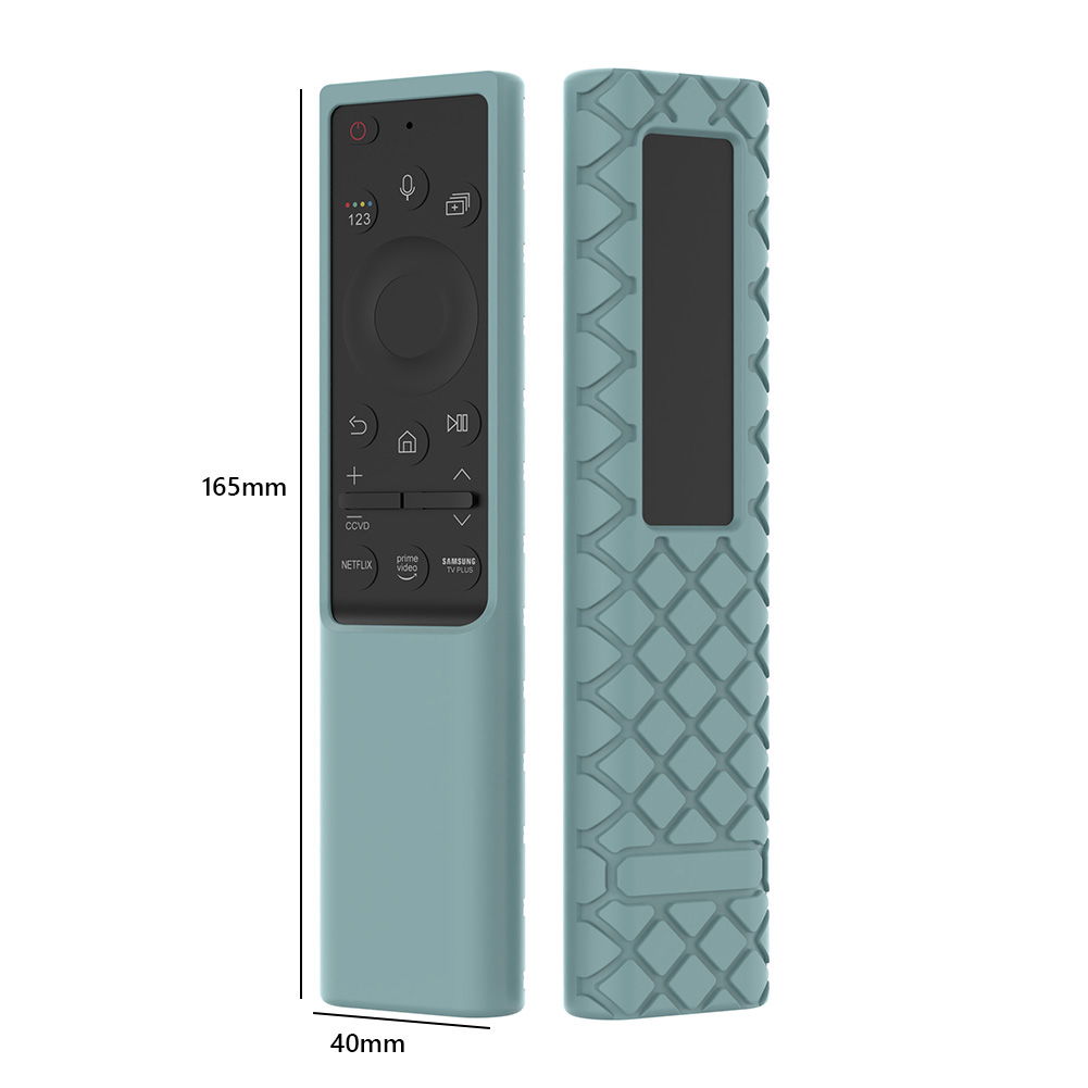 thumbnail image 2 of Funda de mando a distancia Funda de silicona para mando a distancia de TV con cordón para Samsung BN59, 2 of 7