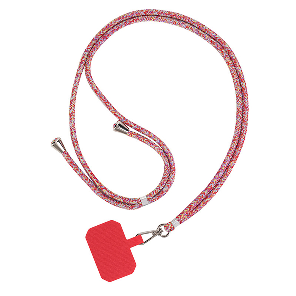 thumbnail image 3 of Cordón para teléfono Cuerda universal para teléfono móvil (tarjeta Rainbow + Scarlet) Rojo, 3 of 6