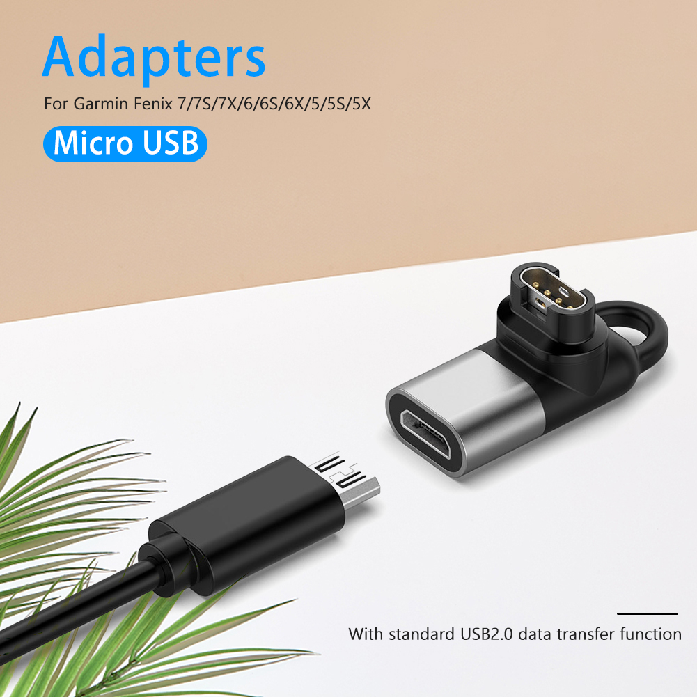 thumbnail image 4 of Adaptadores de conector de cable de cargador de reloj para Garmin Fenix ​​7/7S/7X/6/6S/6X, 4 of 9