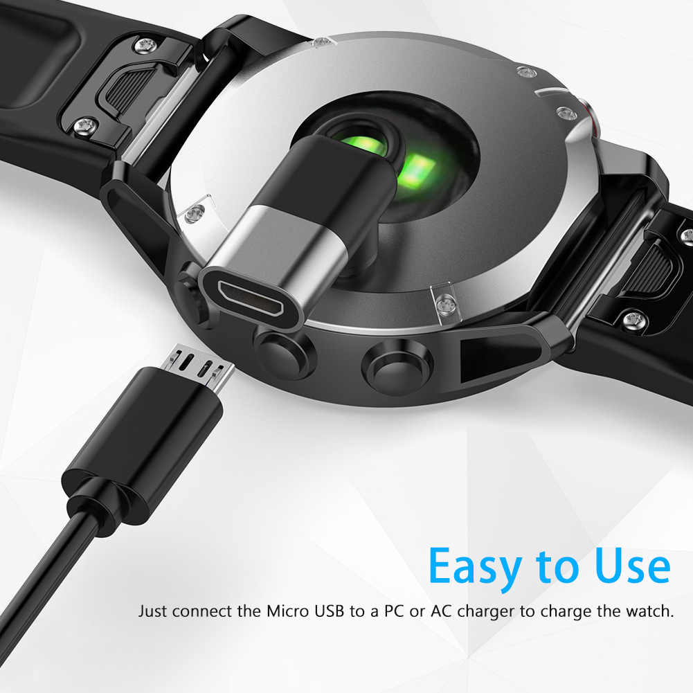 thumbnail image 5 of Adaptadores de conector de cable de cargador de reloj para Garmin Fenix ​​7/7S/7X/6/6S/6X, 5 of 9