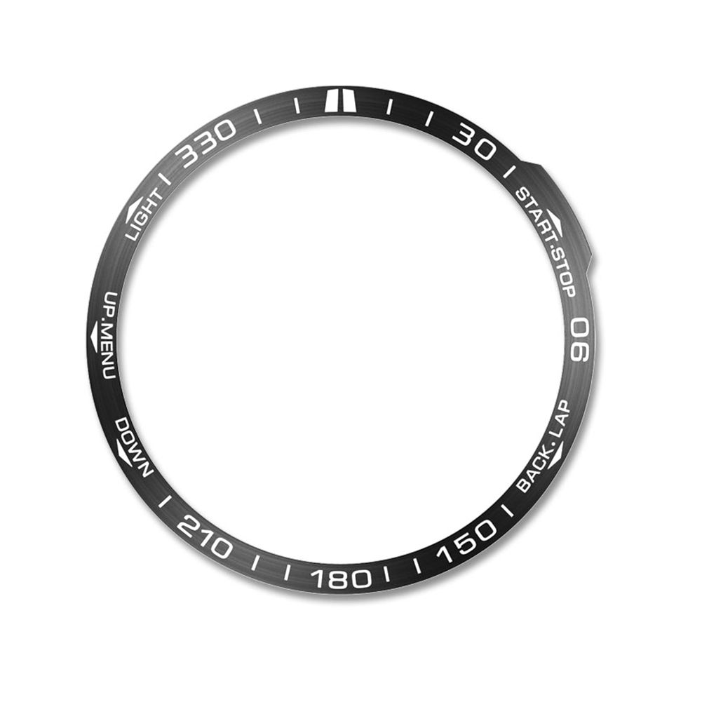 thumbnail image 3 of Anillo de parachoques de la cubierta de la caja de acero inoxidable del bisel (para Fenix ​​7X) negro, 3 of 7