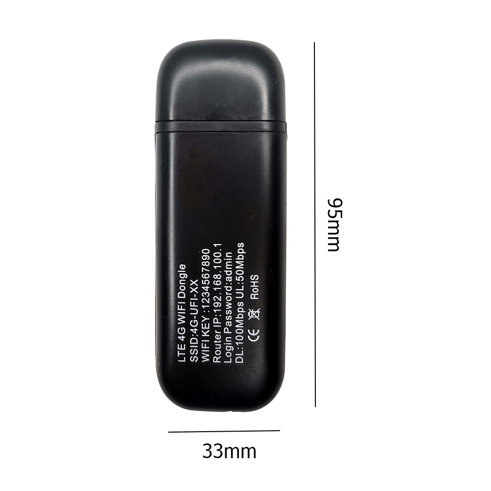 thumbnail image 2 of Módem 4G LTE Desbloqueado Universal Inalámbrico Pequeño WiFi Router Dongle 150Mbps, 2 of 7
