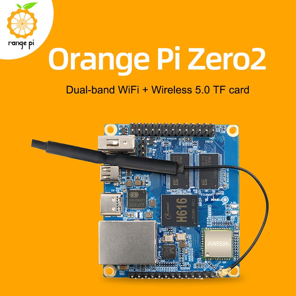 thumbnail image 4 of Placa Orange Pi Zero 2, 1GB de RAM, cuatro núcleos, WIFI de doble banda, placa de código abierto, 4 of 6