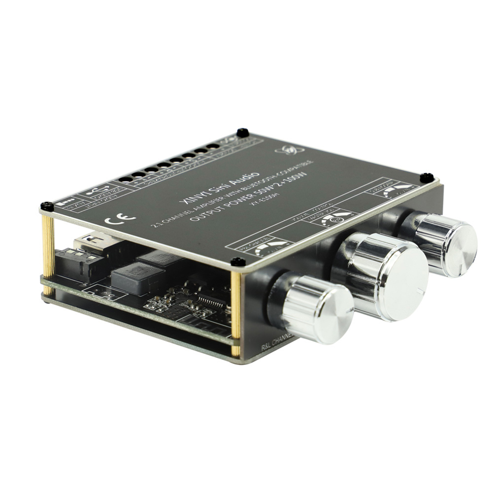 thumbnail image 3 of Placa amplificadora estéreo 2,1 canales Compatible con Bluetooth 5,1 TPA3116D2 50W*2+100W, 3 of 9