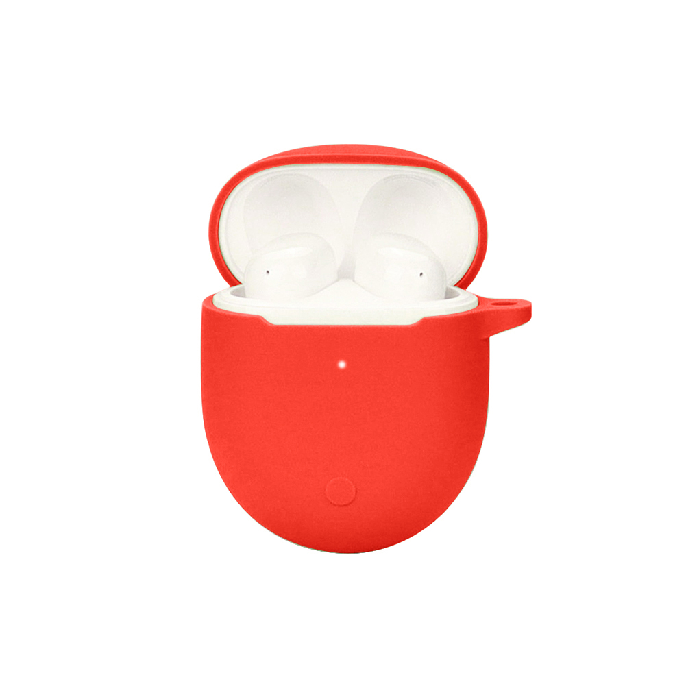 thumbnail image 2 of Funda Protectora de Silicona Cubierta de Caja de Carga a Prueba de Golpes para Redmi Buds 4 Rojo, 2 of 7