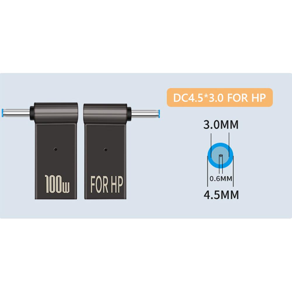 thumbnail image 4 of Convertidor de enchufe PD Tipo-C a DC Jack para HP 19.5V 10PCS, 4 of 8