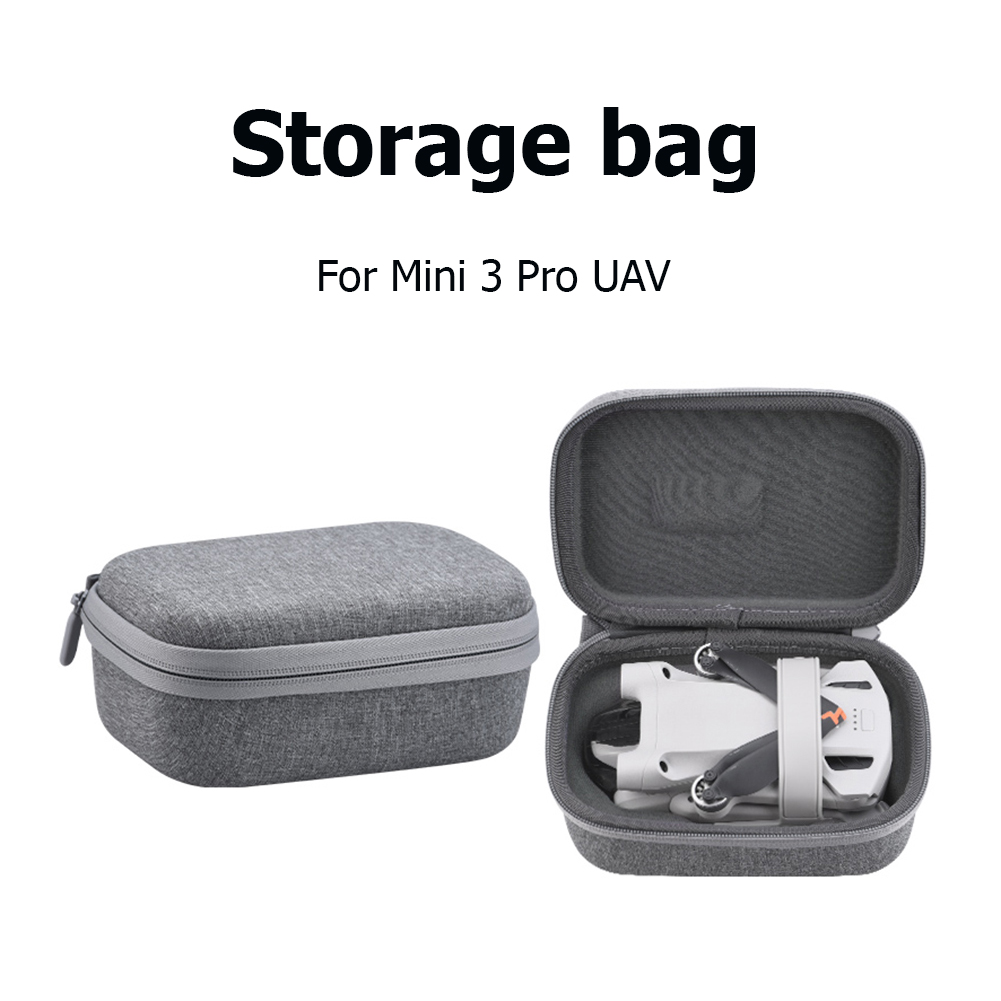 thumbnail image 1 of 1/2 Uds cuerpo de Dron portátil Control remoto bolsos de almacenamiento caja de transporte Anti-golpes anticaída para DJI Mini 3 Pro, 1 of 9
