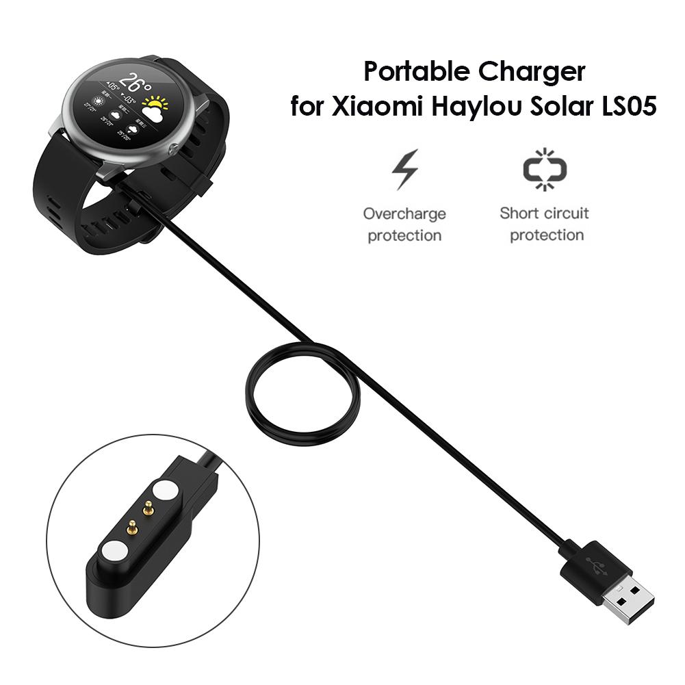 thumbnail image 4 of Cargador USB para Haylou Solar LS05 Cable de carga rápida Base Dock (60 cm), 4 of 9