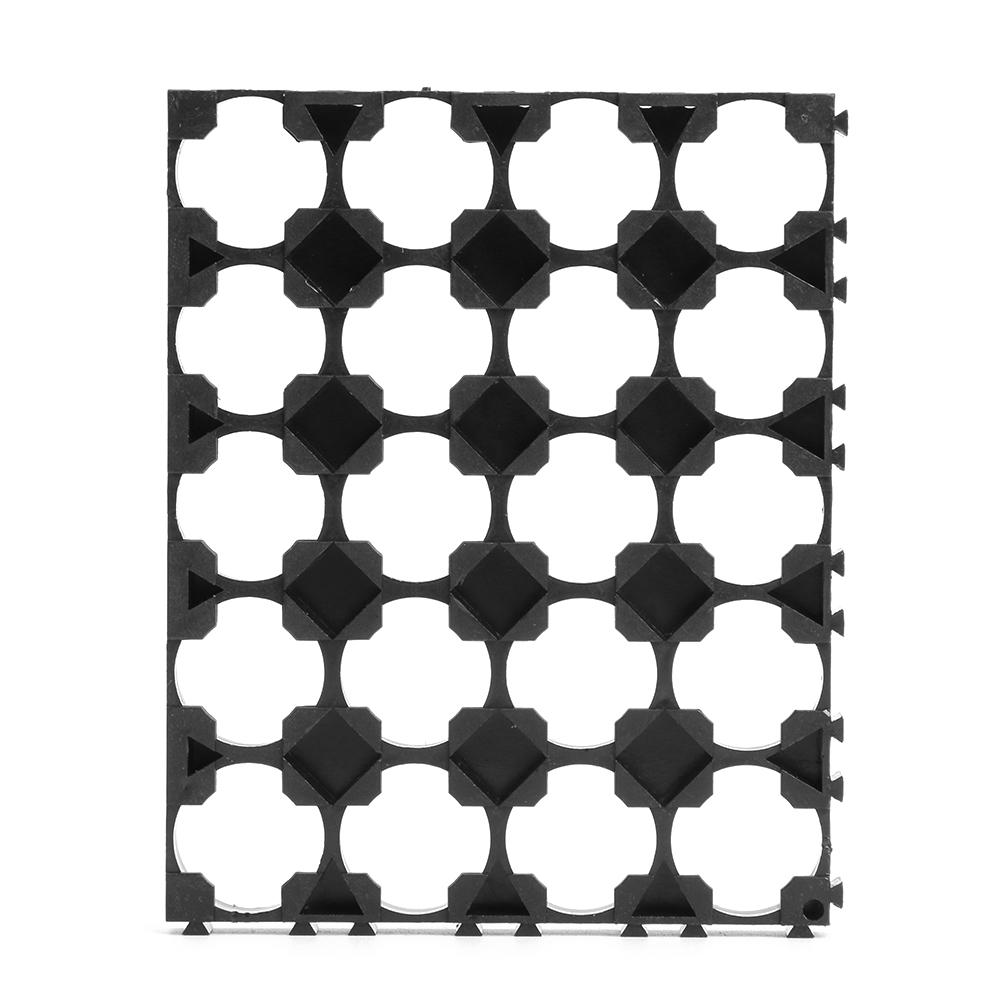 2 uds 4x5 celdas 18650 soporte radiante espaciador de batería para paquete de batería DIY