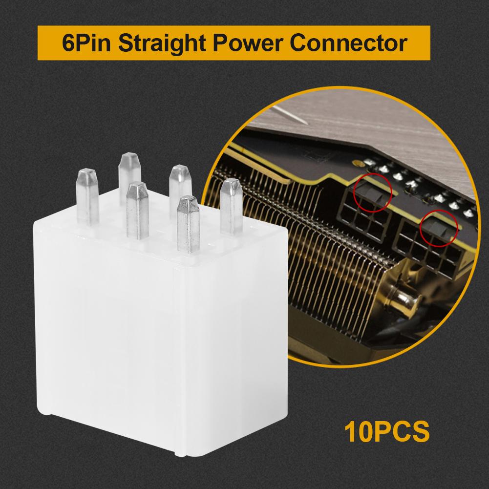 thumbnail image 4 of Conector de minero BTC de 6 pines, fuente de alimentación de repuesto, cabezal Looper, 10 Uds., 4 of 5