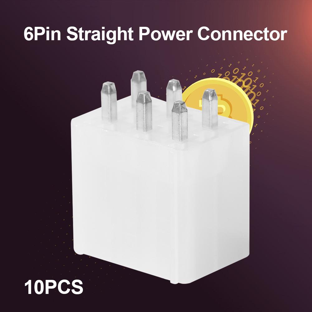 thumbnail image 5 of Conector de minero BTC de 6 pines, fuente de alimentación de repuesto, cabezal Looper, 10 Uds., 5 of 5