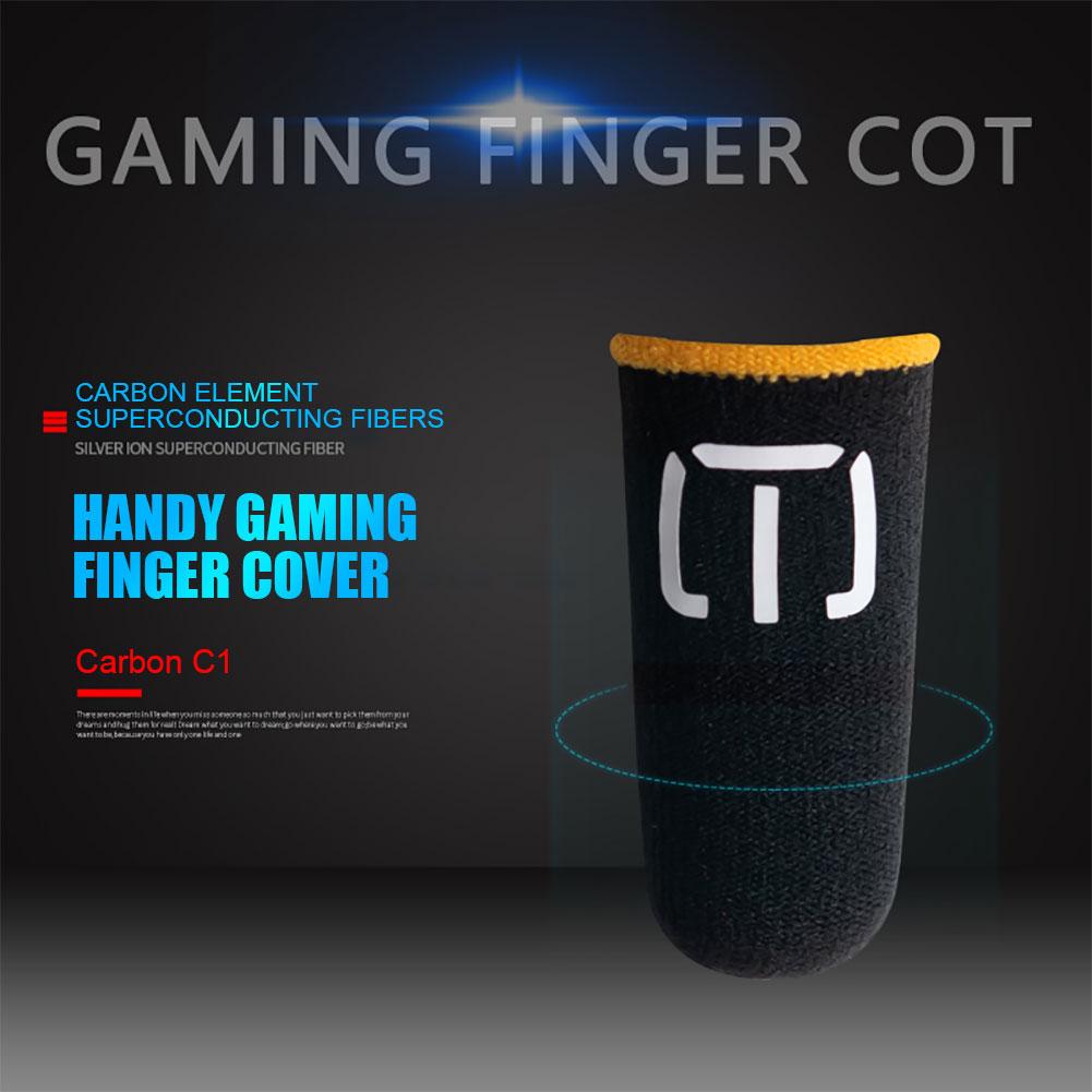 thumbnail image 4 of Yemas de los dedos del guante del dedo para la pantalla táctil de la manga del pulgar del juego del juego PUBG (C1), 4 of 9