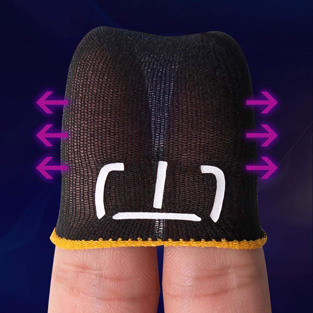 thumbnail image 2 of Yemas de los dedos del guante del dedo para la pantalla táctil de la manga del pulgar del juego del juego PUBG (C1), 2 of 9