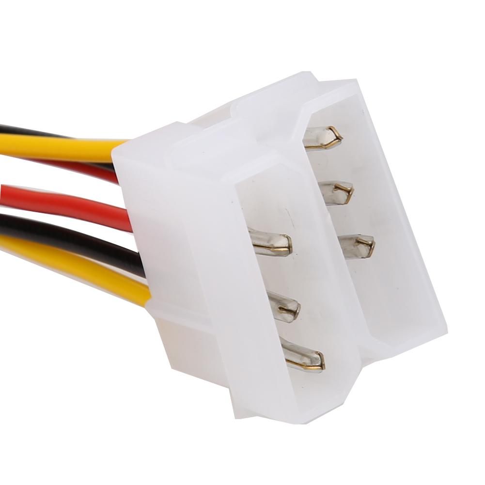 thumbnail image 5 of Conector adaptador convertidor de potencia Molex (4 pines) a PCI-E (6 pines) 10 Uds., 5 of 6