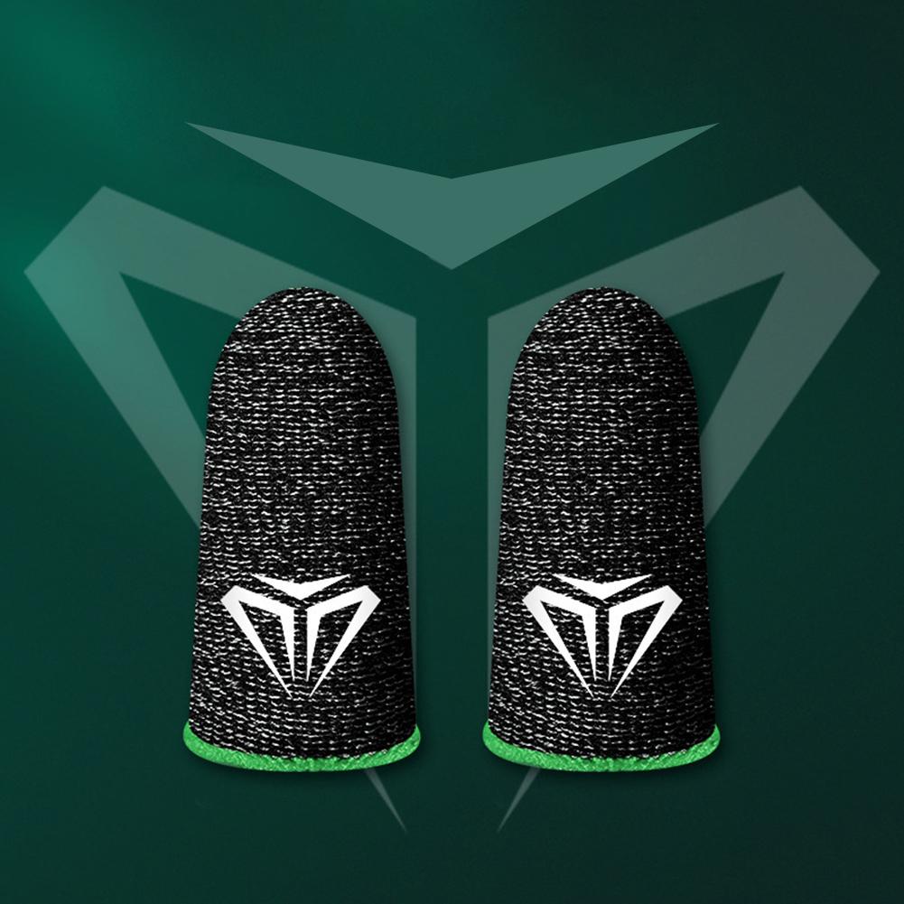 thumbnail image 4 of Funda para el dedo PUBG, transpirable, a prueba de sudor, color verde, 1 par, 4 of 9