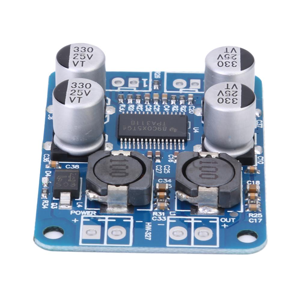 thumbnail image 3 of TPA3118 PBTL Mono DC8-24V 60W Placa de amplificador de audio digital Módulo AMP Chip, 3 of 5