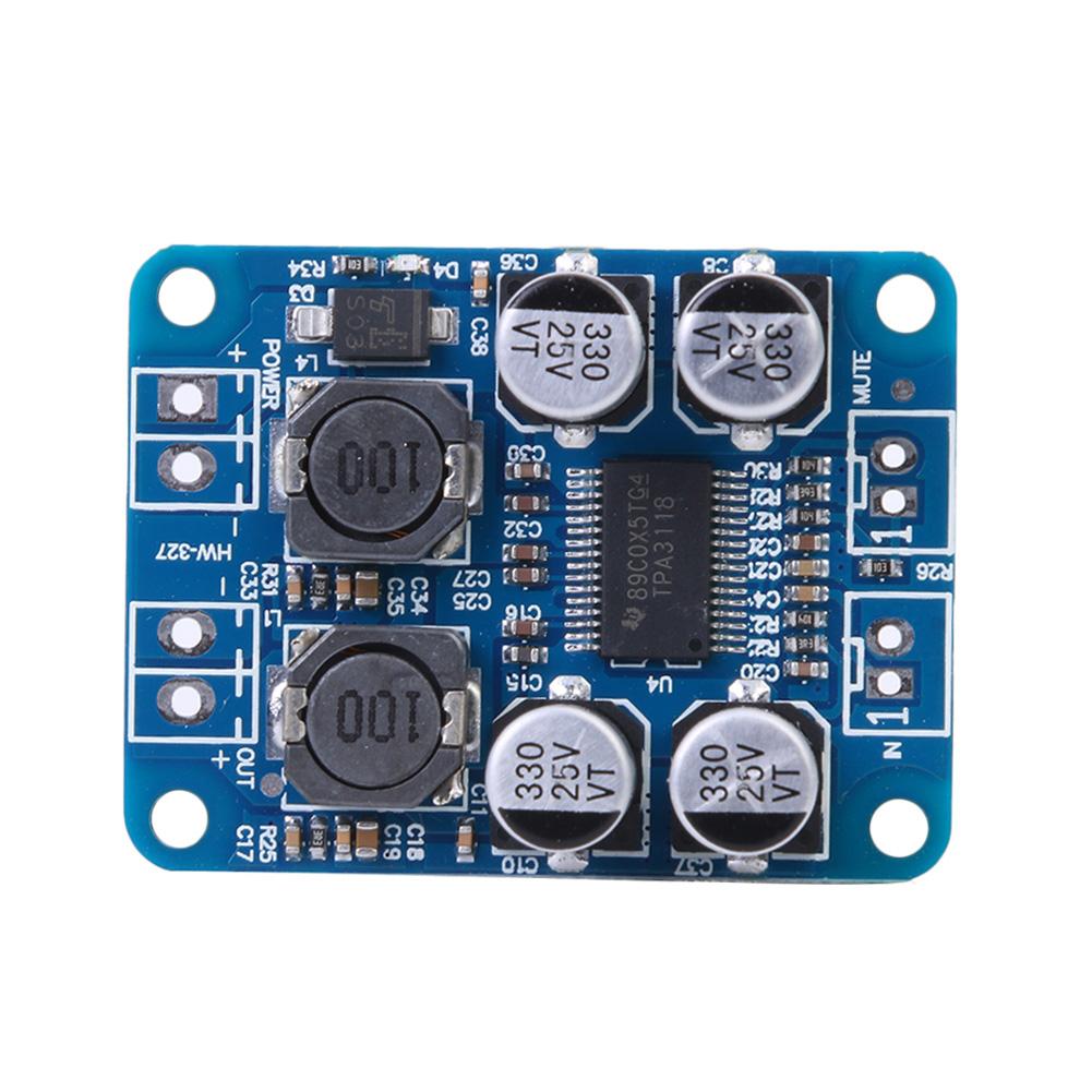 thumbnail image 1 of TPA3118 PBTL Mono DC8-24V 60W Placa de amplificador de audio digital Módulo AMP Chip, 1 of 5