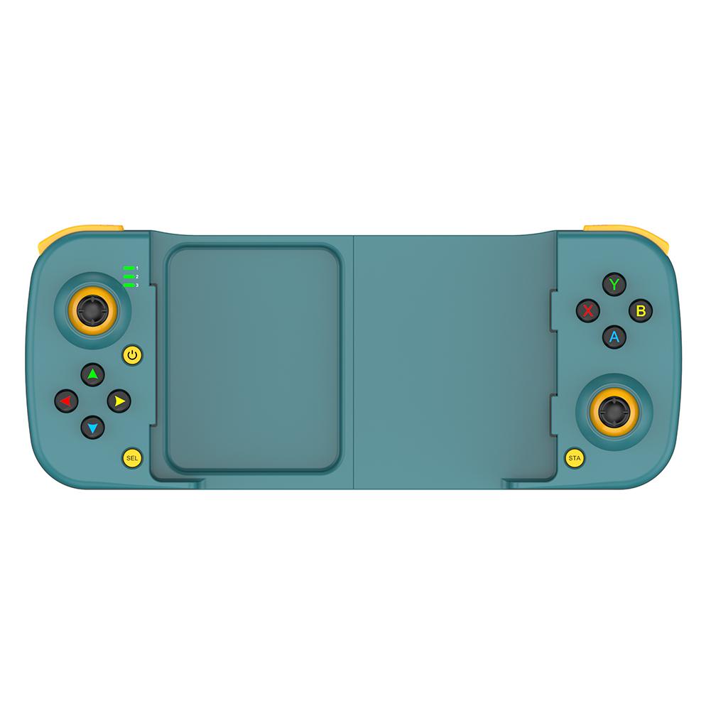 thumbnail image 3 of Controlador de juego compatible con Bluetooth para teléfono móvil PUBG (azul), 3 of 9