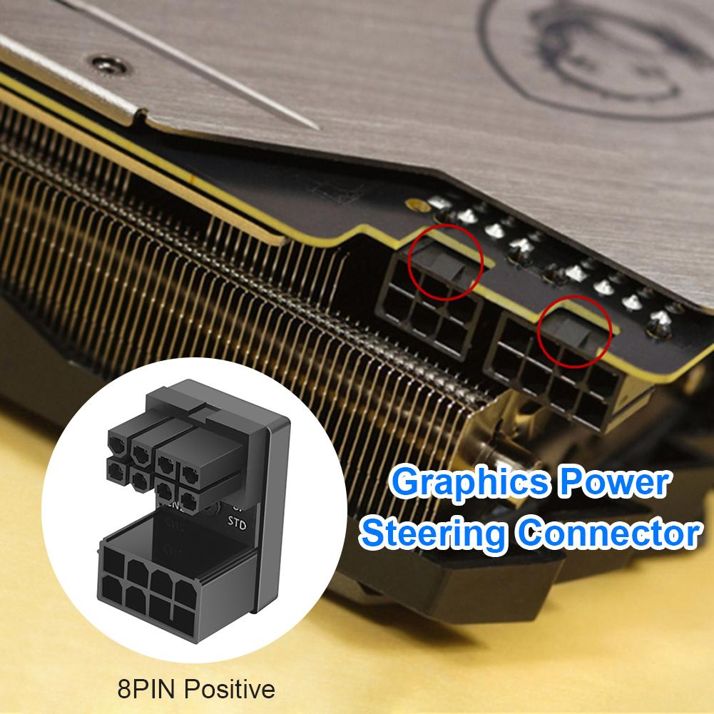 thumbnail image 4 of Adaptador de Corriente ATX 8Pin a 8Pin 180 Grados para GPU de Escritorio (A), 4 of 9