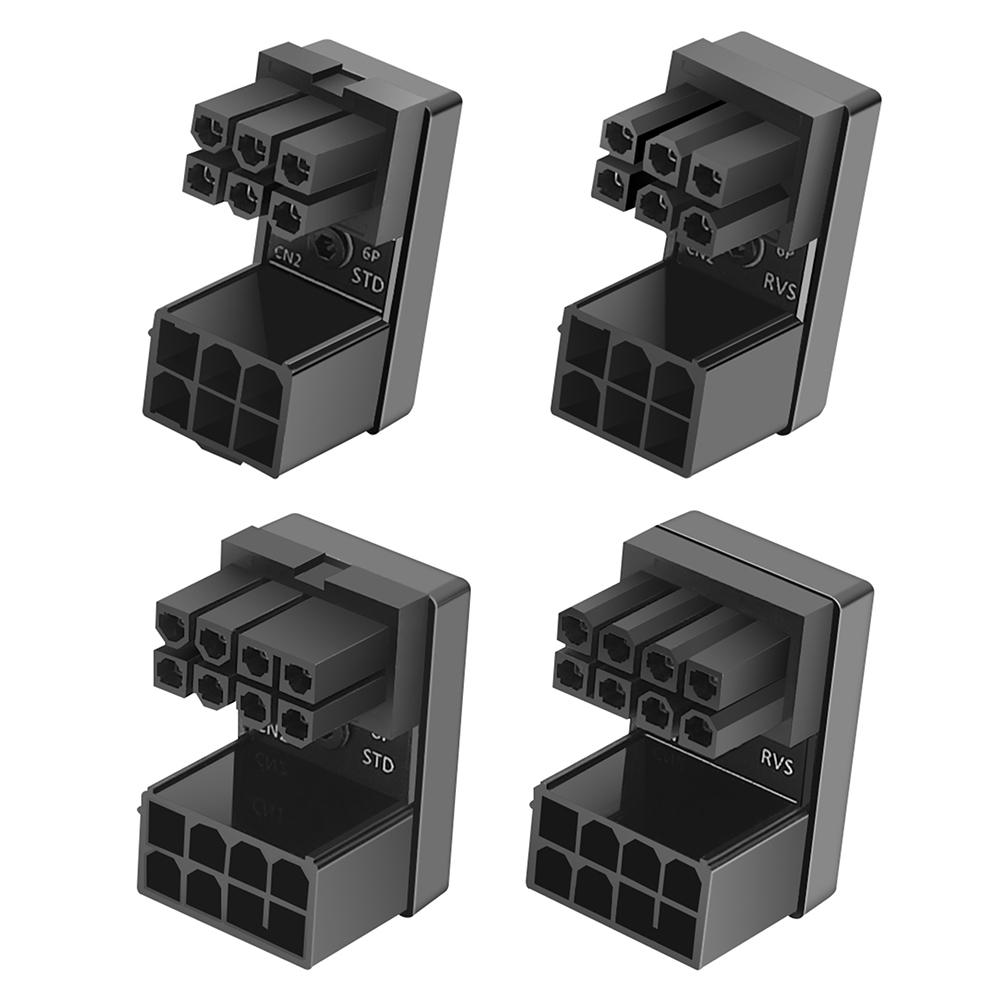 thumbnail image 1 of Adaptador de Corriente ATX 8Pin a 8Pin 180 Grados para GPU de Escritorio (A), 1 of 9