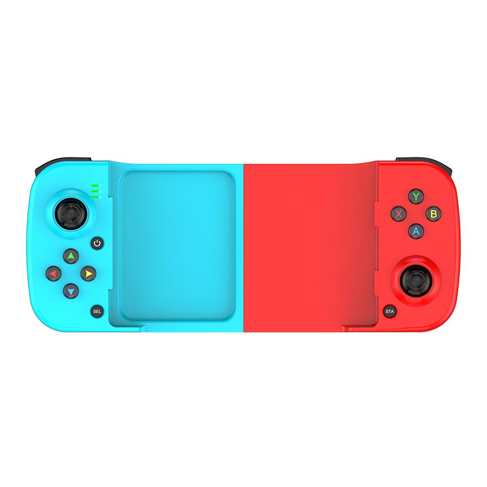 thumbnail image 3 of Controlador compatible con Bluetooth para teléfono móvil PUBG (rojo azul), 3 of 9