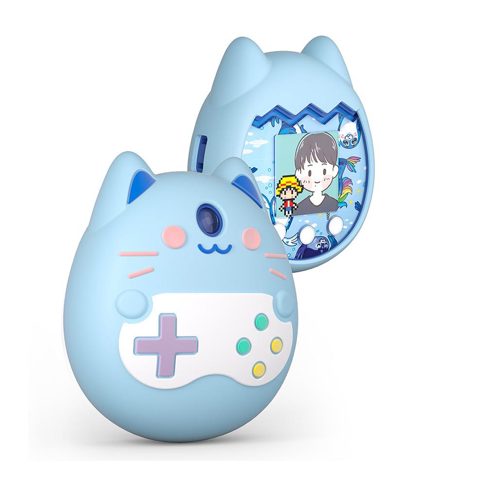 thumbnail image 2 of Funda de silicona para máquina de juego Virtual Pets para Tamagotchi Pix (azul), 2 of 2