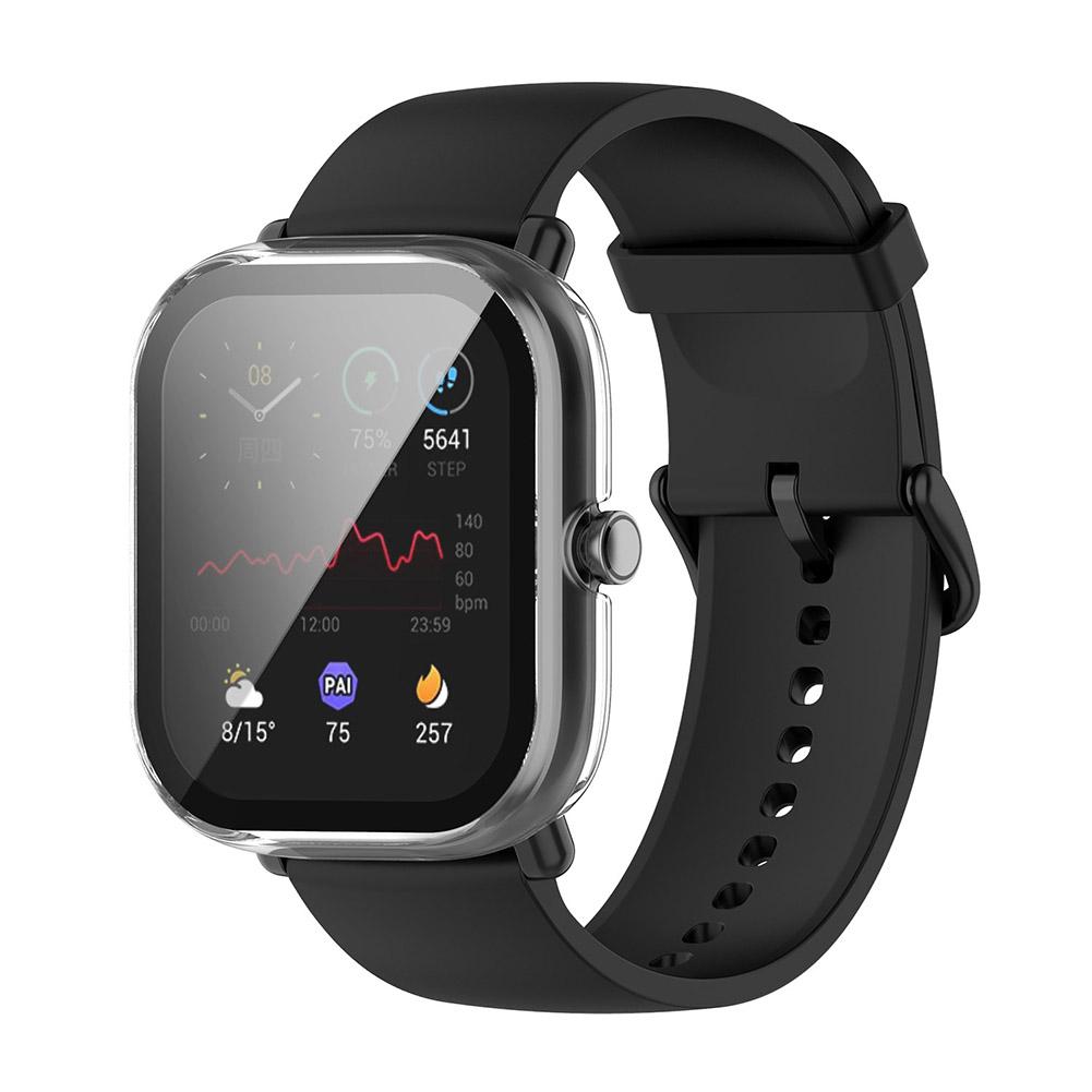 thumbnail image 5 of Protector de pantalla de vidrio templado para Huami Amazfit GTS 2 Mini (blanco transparente), 5 of 9