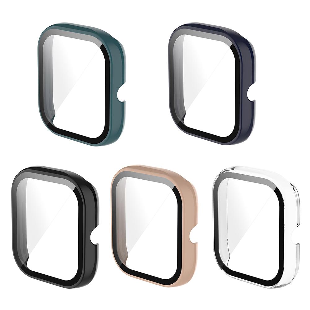 Protector de pantalla de vidrio templado para Huami Amazfit GTS 2 Mini (blanco transparente)