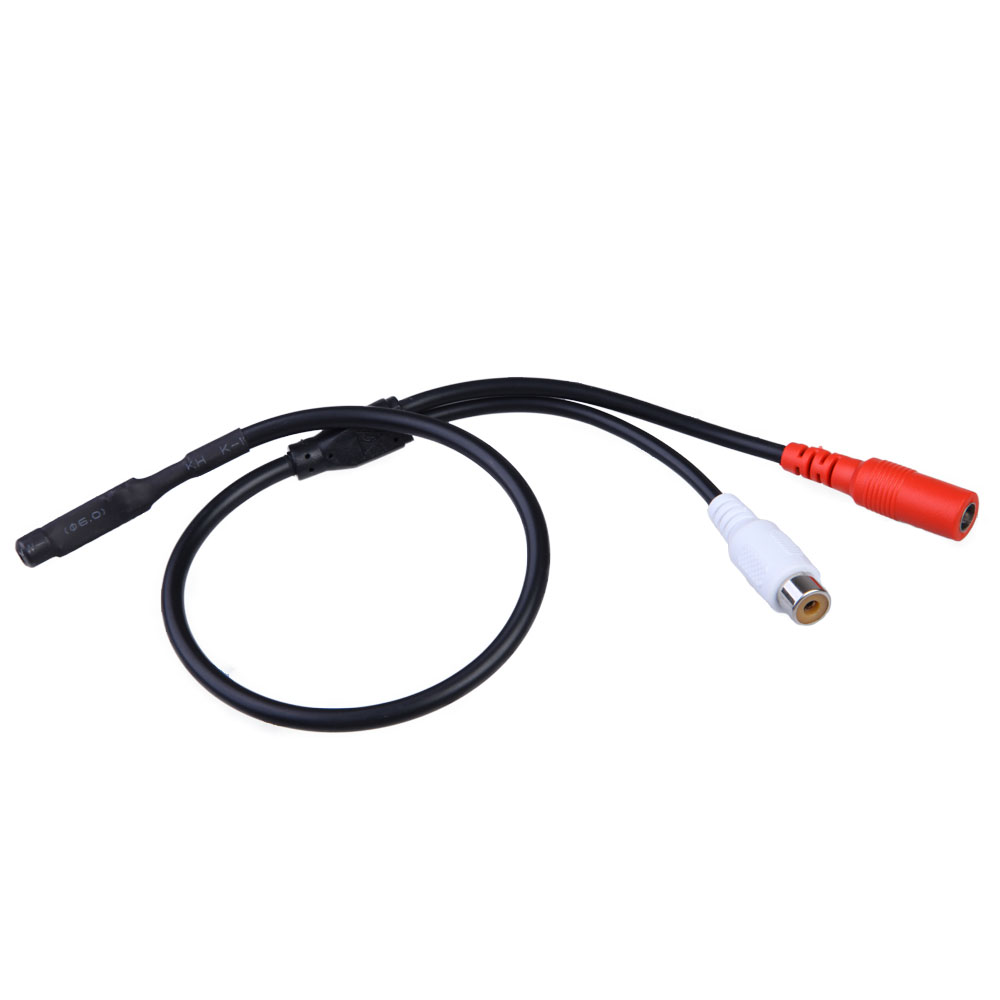 Mini micrófono oculto espía CCTV Ehuebsd