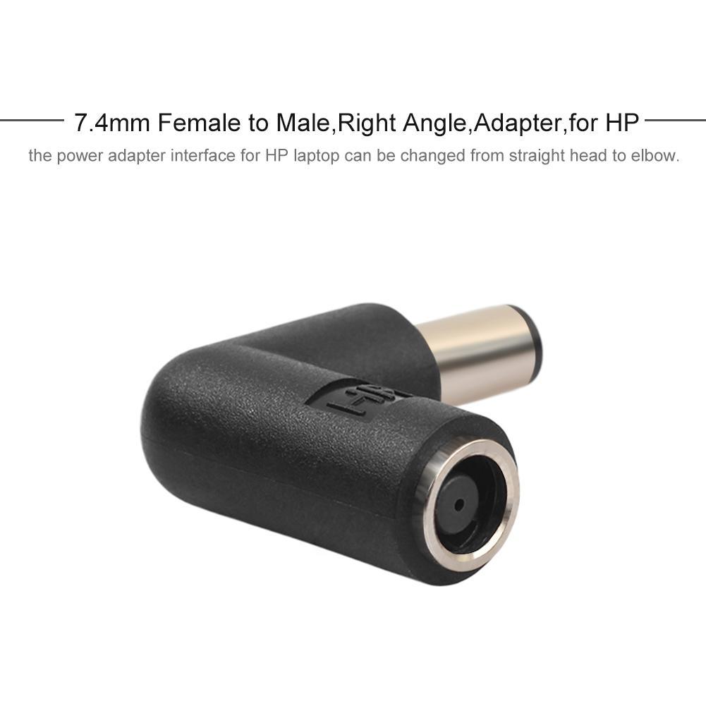 thumbnail image 4 of Adaptador de 7,4 mm para portátil HP Conector de ángulo recto a, 4 of 6