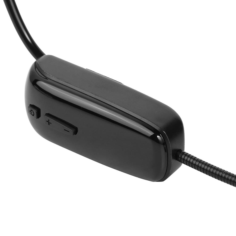 thumbnail image 2 of Micrófono inalámbrico con auriculares UHF con receptor para enseñar amplificador de voz, 2 of 6