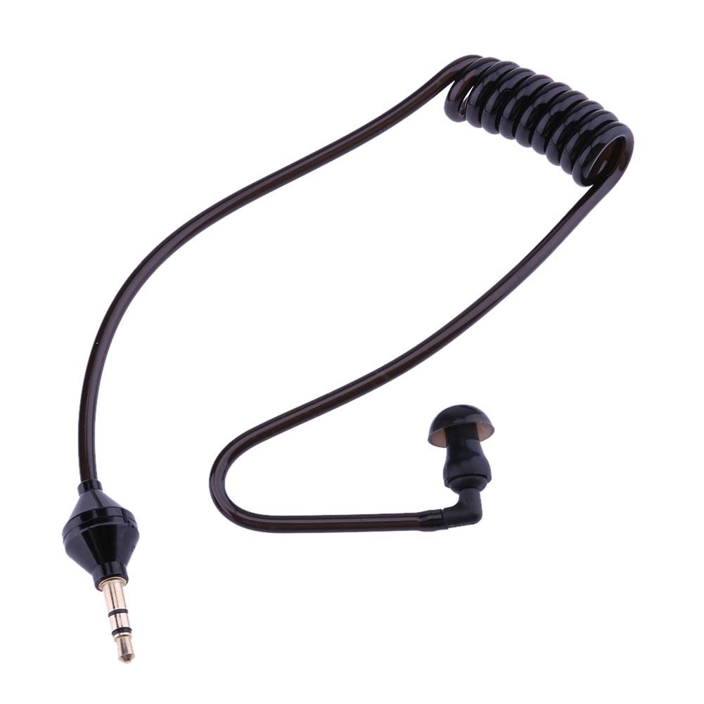 thumbnail image 1 of Auriculares monoaurales Tubo de aire Auriculares antiradiación Auriculares estéreo Negro, 1 of 6