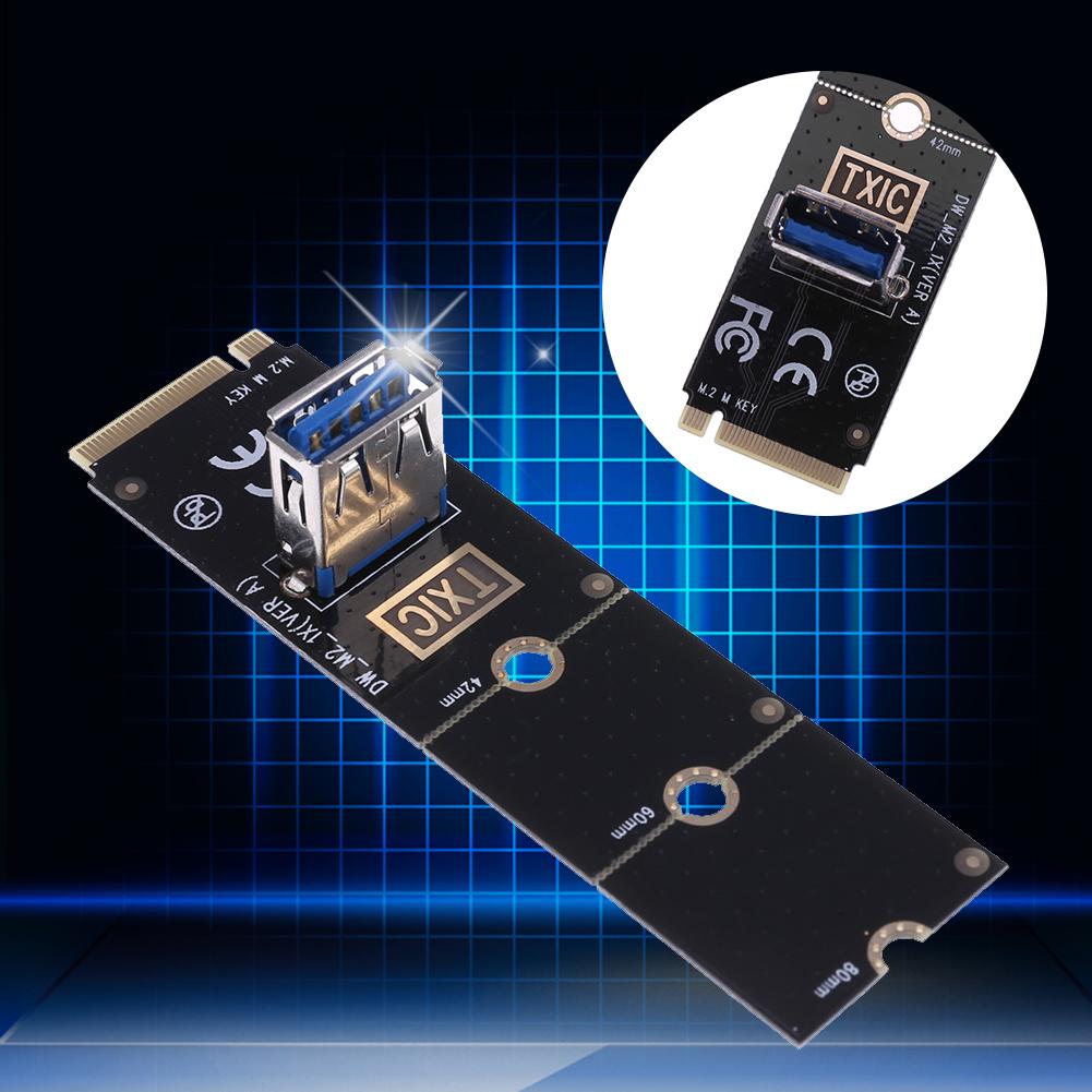 thumbnail image 4 of Adaptador convertidor de puerto M.2/NGFF a USB3.0, tarjeta extensora de Cable de tarjeta gráfica, 4 of 6