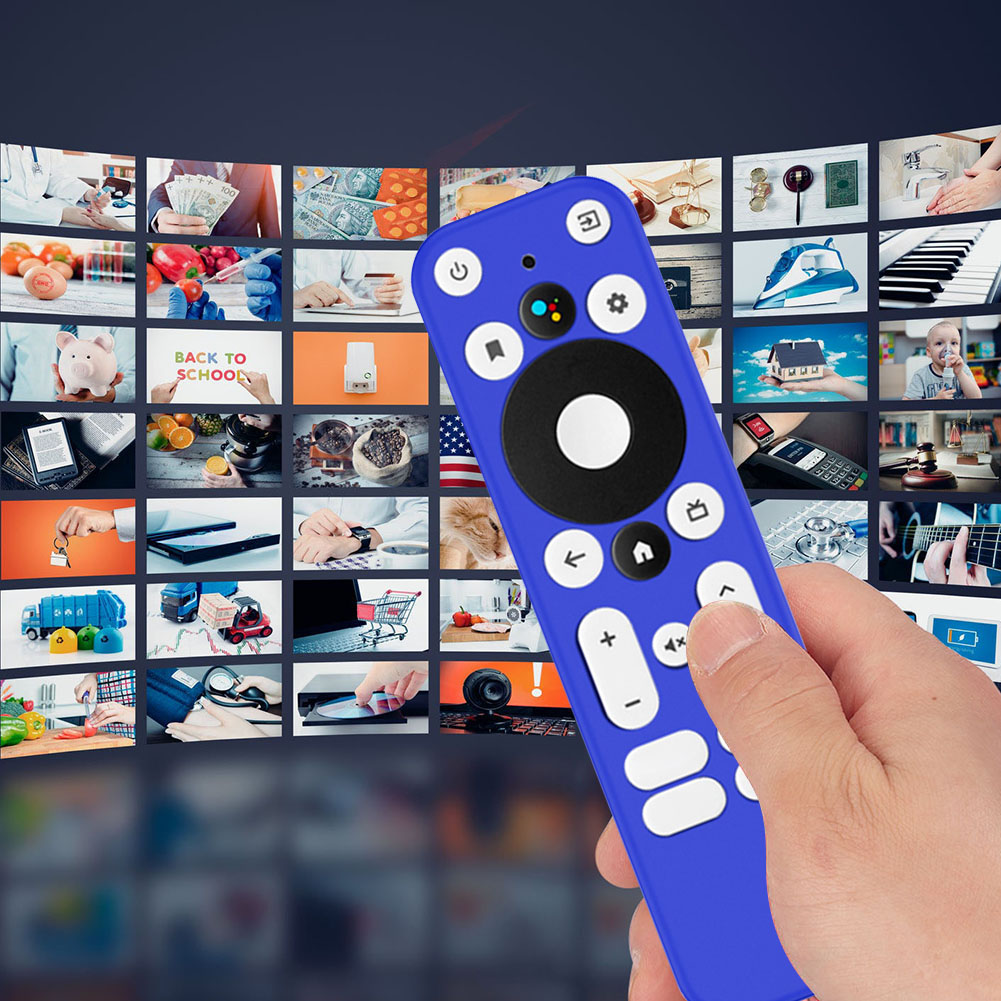 thumbnail image 1 of Funda de silicona para mando A distancia de TV A prueba de polvo Onn Android TV 2k Fhd Ehuebsd, 1 of 9