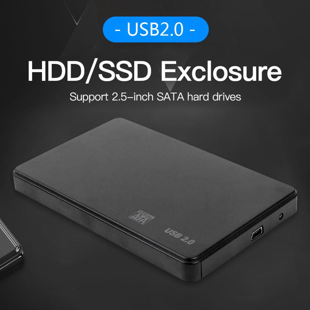 thumbnail image 4 of Caja plástica del recinto de 3TB USB 2.0 caja móvil de 2,5 pulgadas SATA SSD HDD, 4 of 8