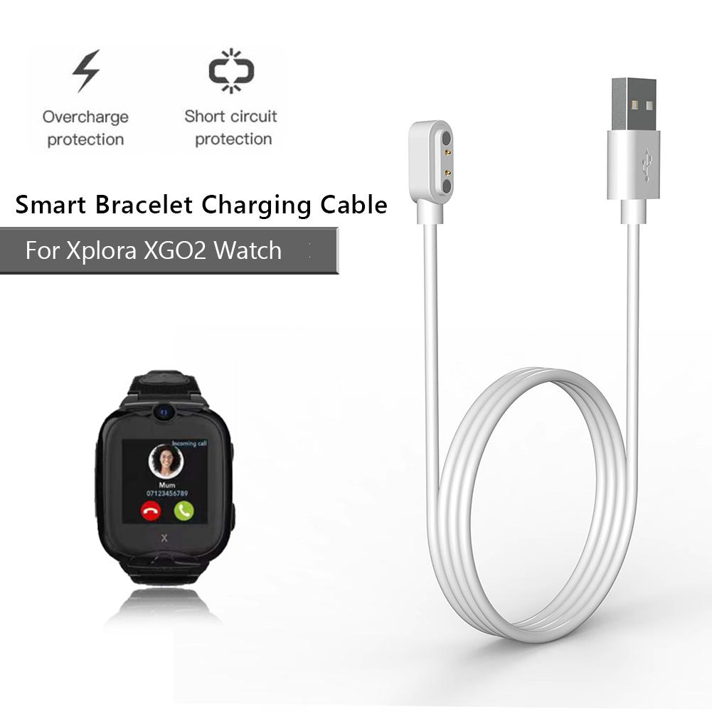 thumbnail image 4 of Cable de carga rápida magnético Cable de reloj inteligente para niños para Xplora XGO2 (blanco), 4 of 9