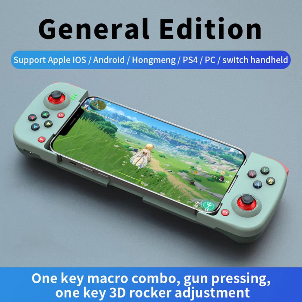 thumbnail image 4 of Controlador de juego compatible con Bluetooth para teléfono móvil PUBG (verde), 4 of 9