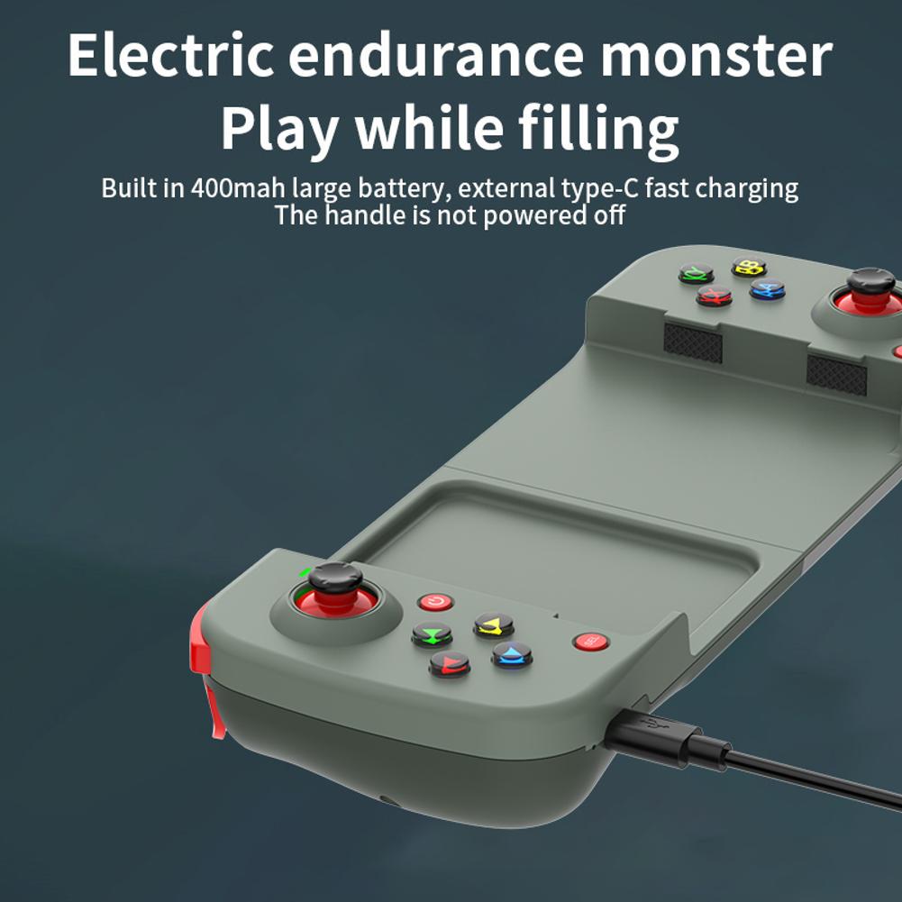 thumbnail image 5 of Controlador de juego compatible con Bluetooth para teléfono móvil PUBG (verde), 5 of 9