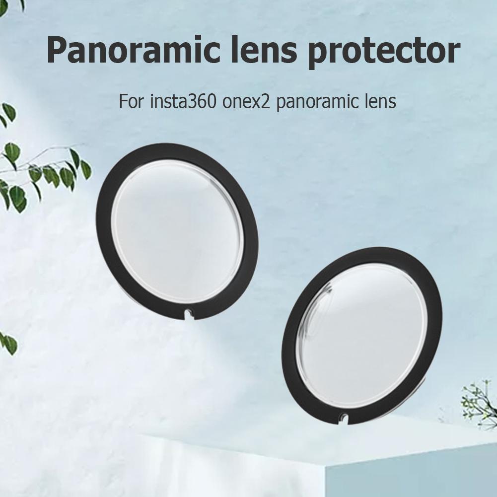 thumbnail image 4 of Protectores de lentes panorámicos, protección, tapa de cámara de acción para Insta360 Onex2, 4 of 6