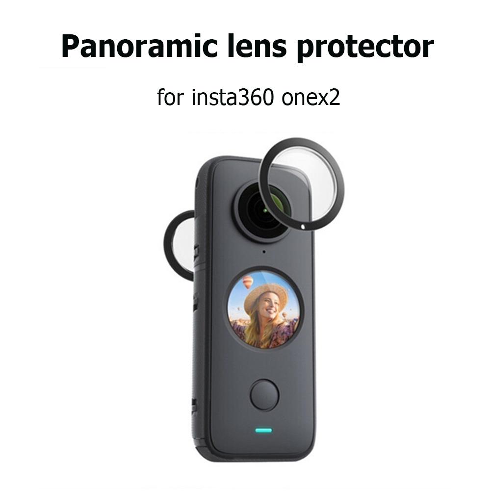 thumbnail image 5 of Protectores de lentes panorámicos, protección, tapa de cámara de acción para Insta360 Onex2, 5 of 6