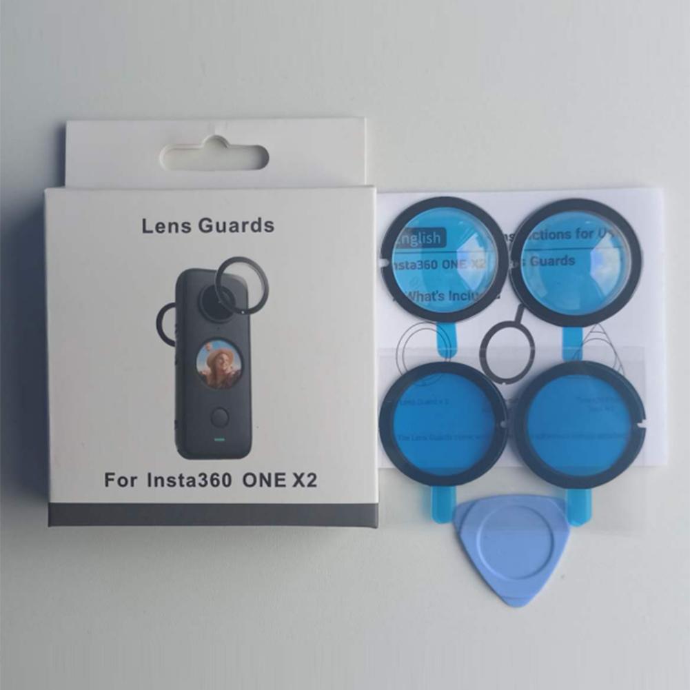 thumbnail image 2 of Protectores de lentes panorámicos, protección, tapa de cámara de acción para Insta360 Onex2, 2 of 6