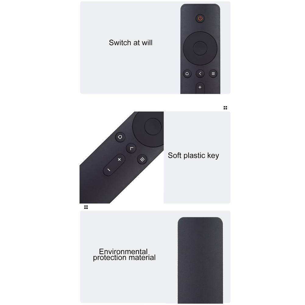 thumbnail image 2 of Control remoto de TV para control remoto Mi TV/TV Box 4A/4C/4S (negro), 2 of 6