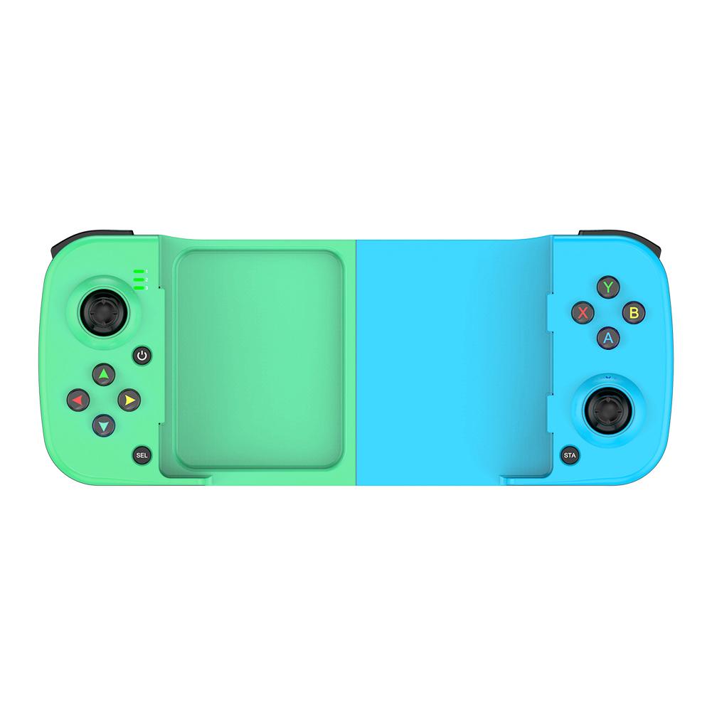 thumbnail image 3 of Controlador compatible con Bluetooth para teléfono móvil PUBG (azul verde), 3 of 9