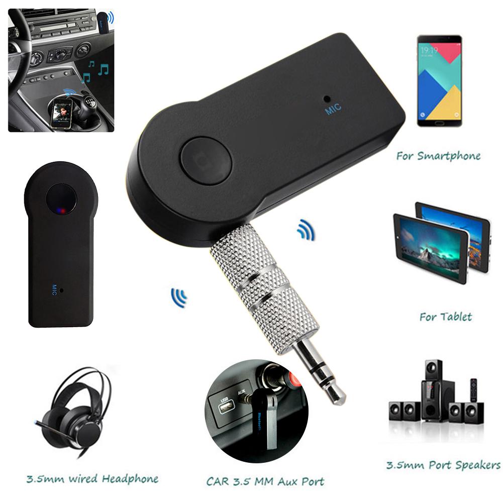 thumbnail image 4 of Receptor de música para coche, adaptador de llamada manos libres compatible con Bluetooth 3,5, AUX, inalámbrico, 3,5mm, 4 of 6