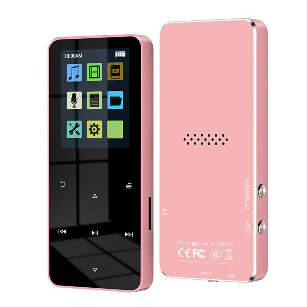 thumbnail image 2 of Reproductor MP3 MP4 TFT Touch Bluetooth Video Walkman (con 8G) Rosa, 2 of 5