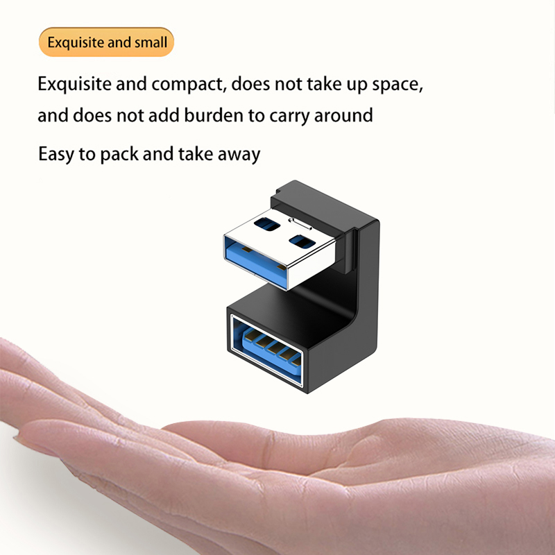 thumbnail image 1 of Adaptador 5V 3A Conector 10Gbps Tipo-A a Tipo-A OTG para Computadora (F), 1 of 5