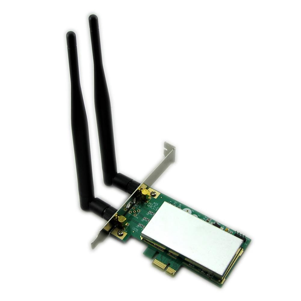 Tarjeta de red inalámbrica WiFi Mini PCI Express a tarjeta adaptadora PCIe de escritorio