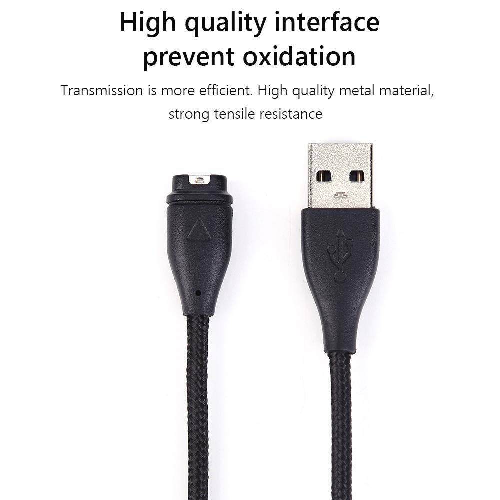 thumbnail image 2 of Cable de carga USB para reloj Fenix 7 7S 7X 6 5 5X Venu 2 Instinct (50cm), 2 of 2