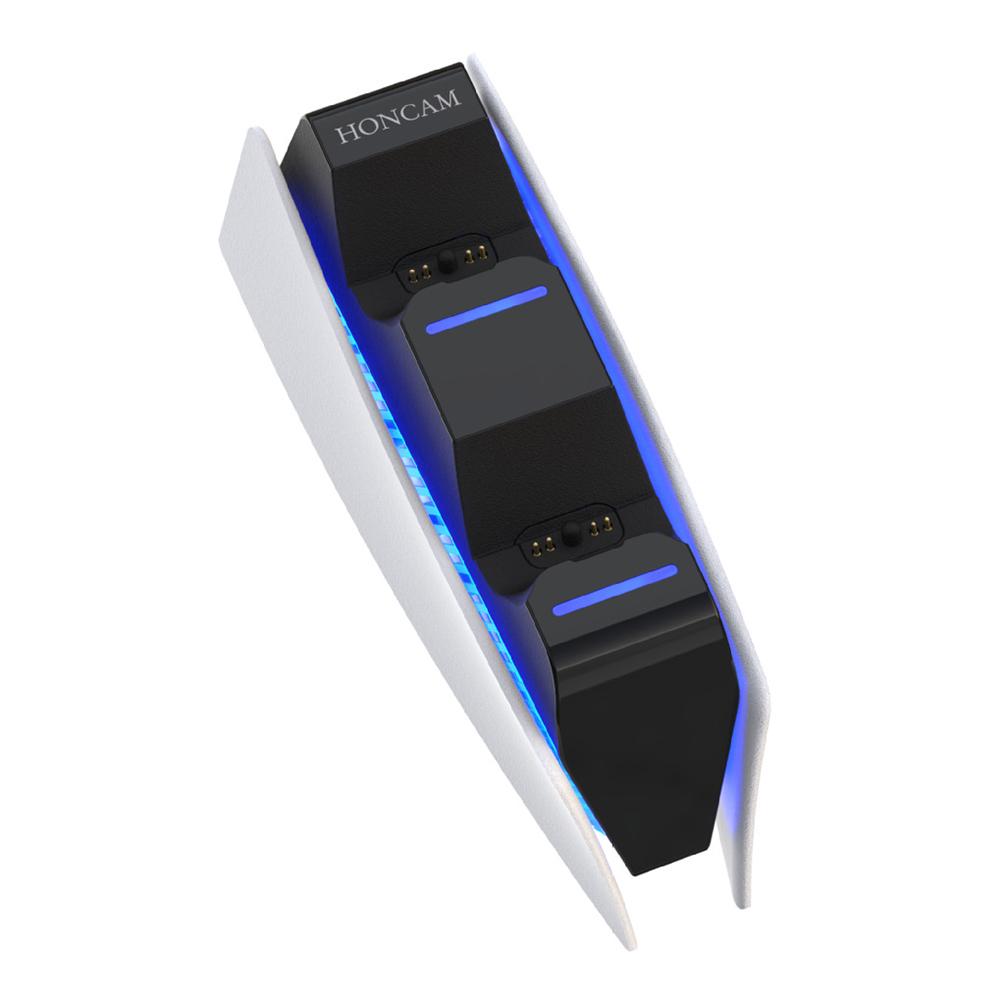 thumbnail image 3 of Estación de controlador inalámbrico con base de carga dual USB tipo C para PS5, 3 of 6